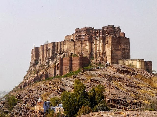 Mehrangarh Fort in Jodhpur, Rajasthan