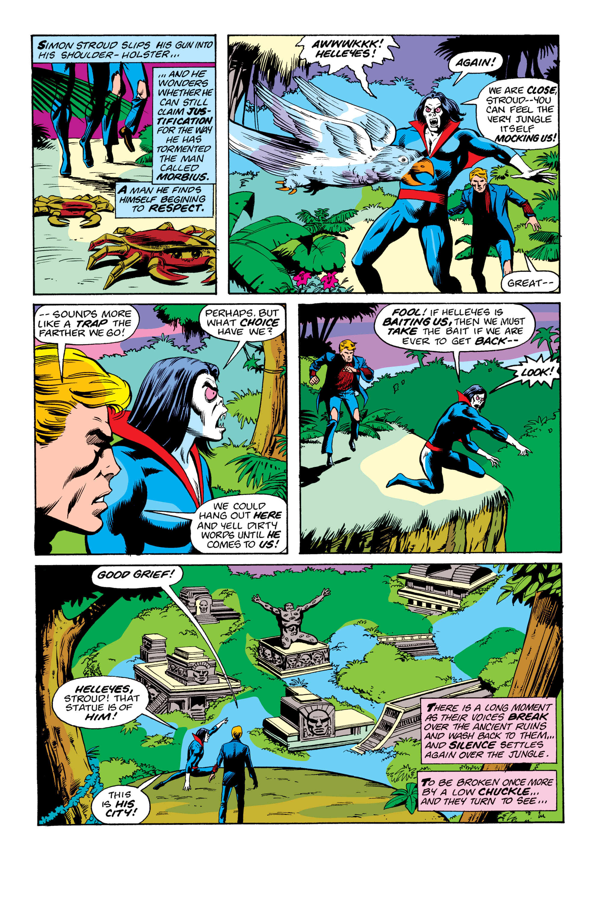 Read online Morbius Epic Collection comic -  Issue # The End of A Living Vampire (Part 1) - 52