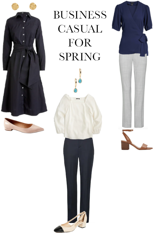 spring business casual