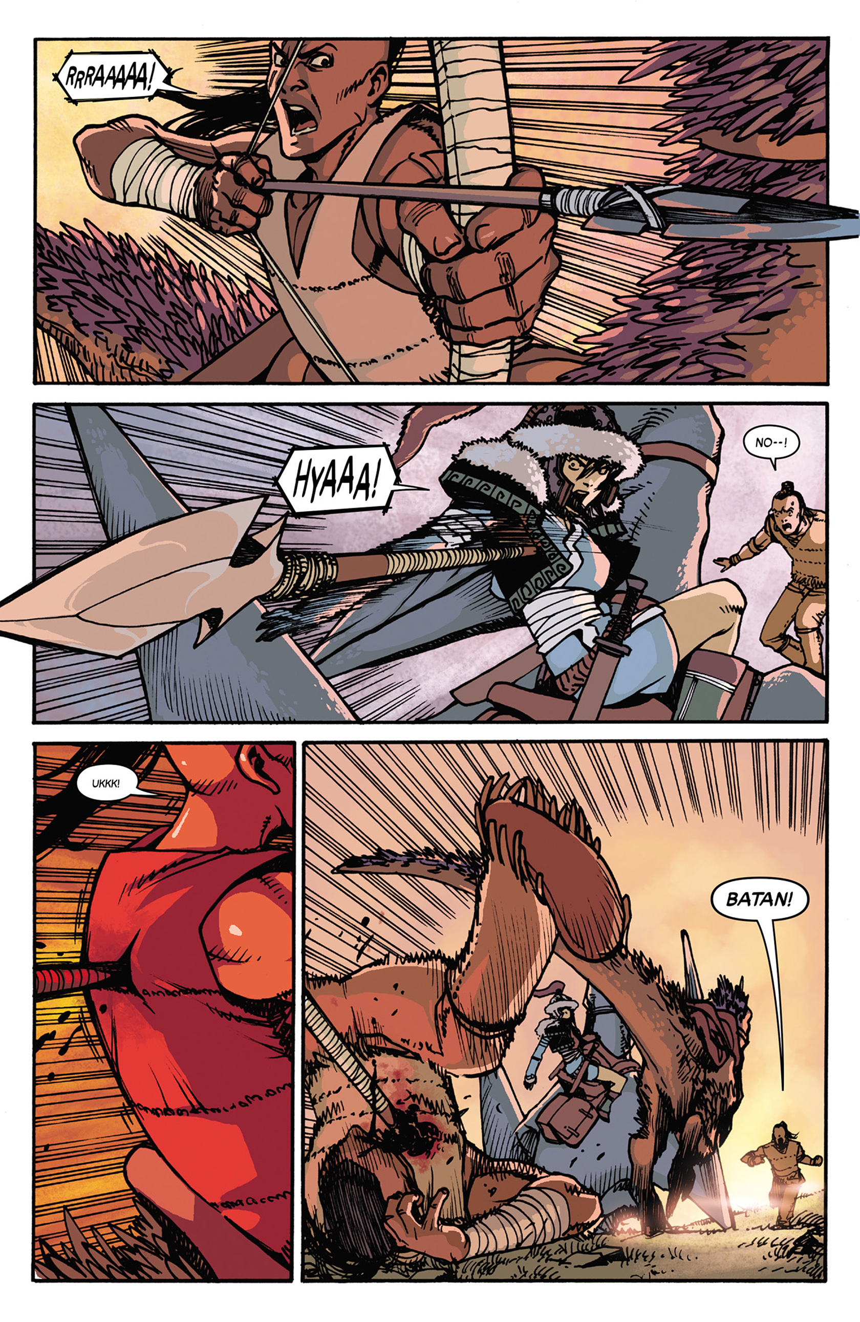 Read online Turok: Dinosaur Hunter (2014) comic -  Issue #7 - 22