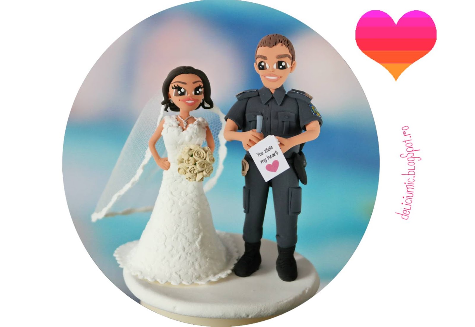 Figurine tort jandarm Figurine tort jandarm