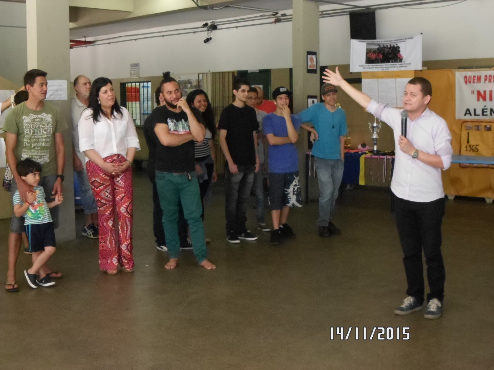 CORDEL: EVENTO NA ESCOLA ANDRONICO DE MELLO
