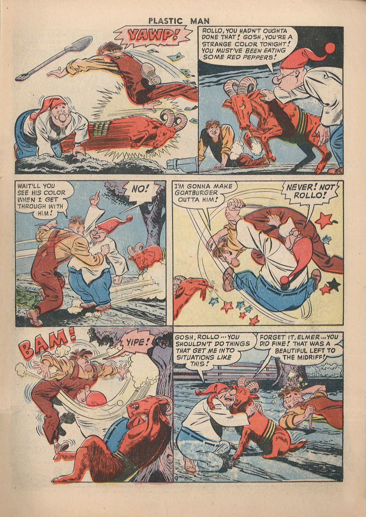 Read online Plastic Man (1943) comic -  Issue #18 - 12