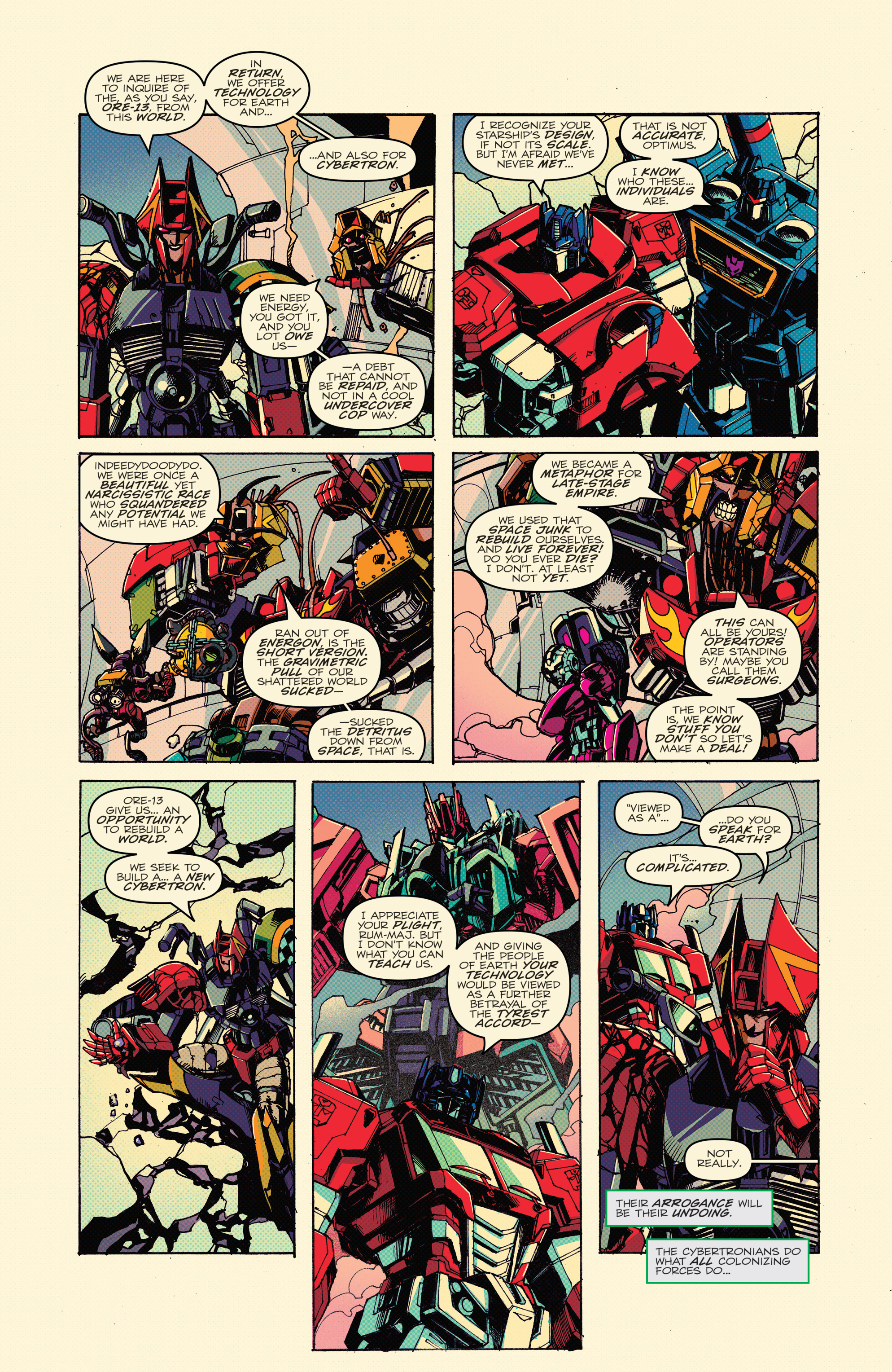 Read online Optimus Prime comic -  Issue #2 - 7