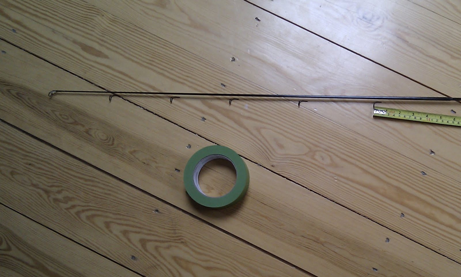 Sea kayak fishing 4. Rod Building Choosing and spacing rod guides