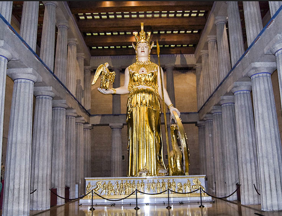 Афина из парфенона Афина из парфенона