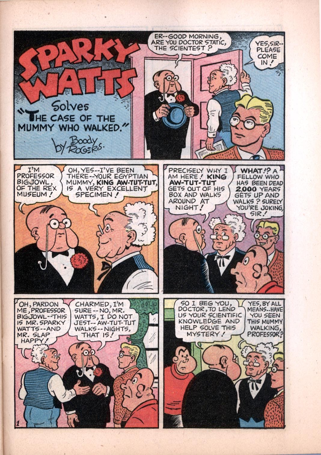 Read online Sparky Watts comic -  Issue #5 - 43