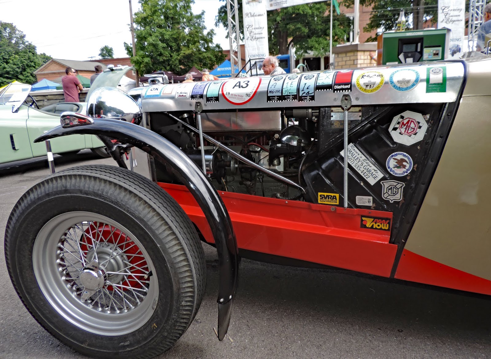 Moore Classic and Fast Automobiles Watkins Glen MGTCs