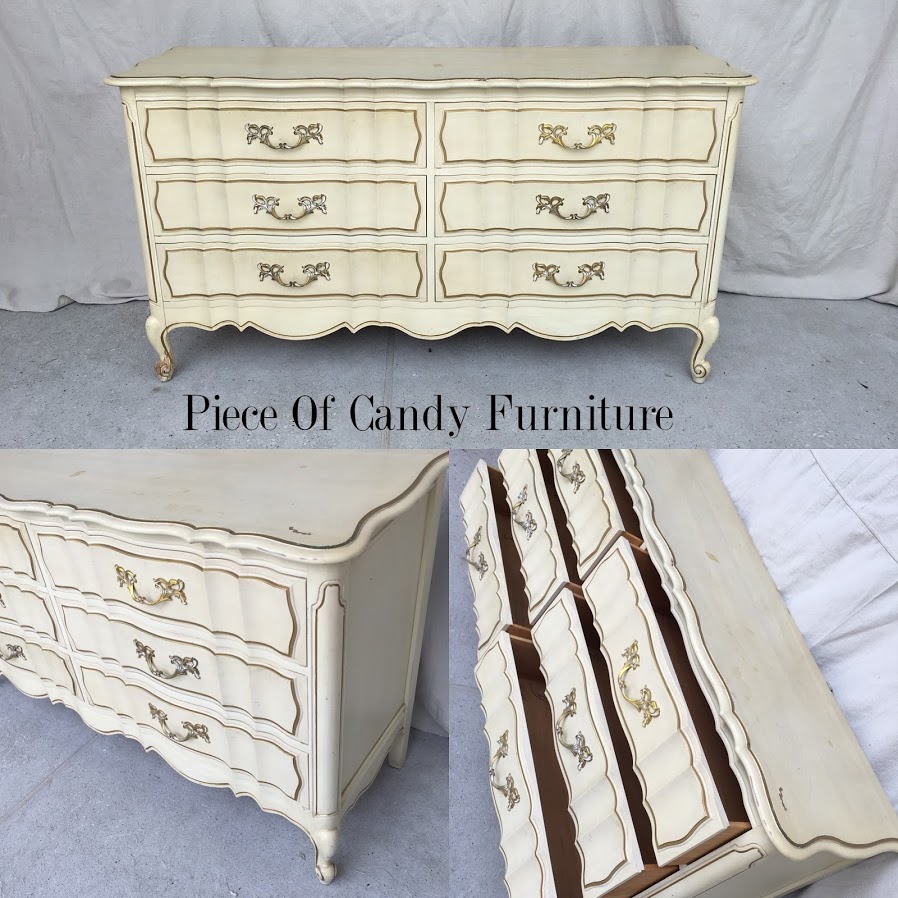 Piece Of Candy Furniture Gray Aged French Dresser