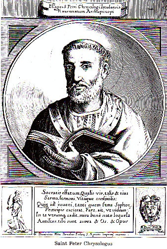 Saint Peter Chrysologus and Honoring Our Spiritual Ancestors