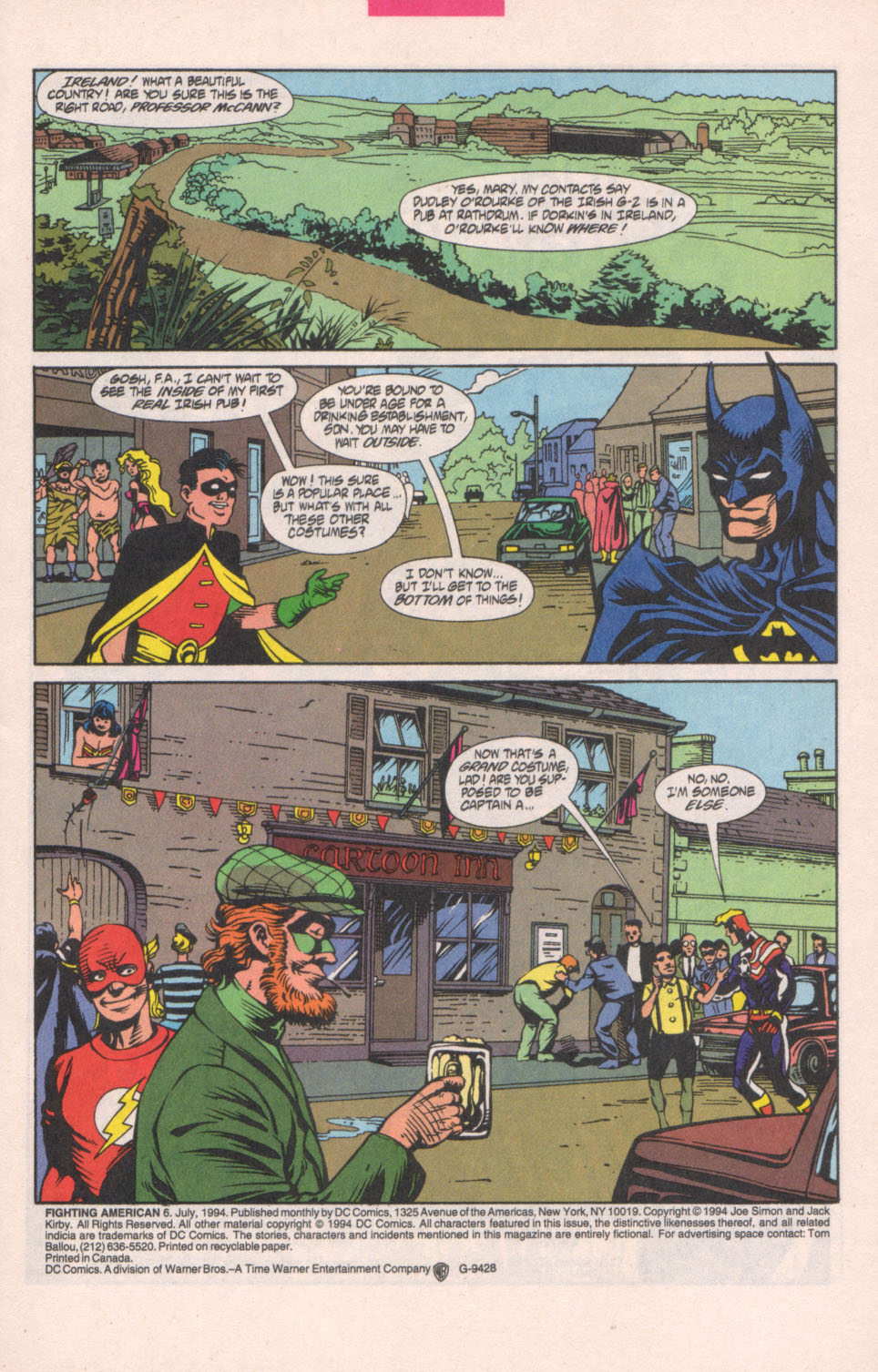 Read online Fighting American (1994) comic -  Issue #6 - 2