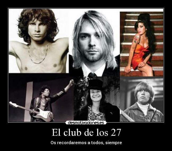 Historias de terror 123 El club de los 27 los Illuminati atrás de las muertes. Historias de terror 123 El club de los 27 los Illuminati atrás de las muertes.