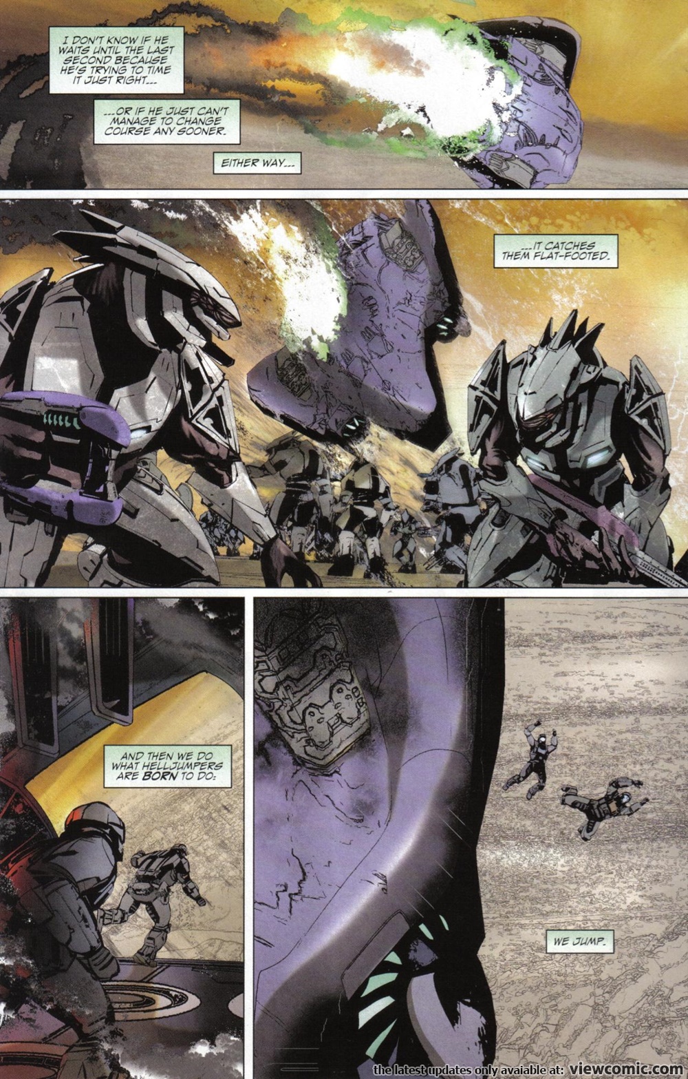 halo helljumper comic