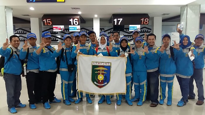 Kontingen Olimpiade O2SN Lampung Raih 2 Medali Emas, 4 perak, dan 7 Perunggu
