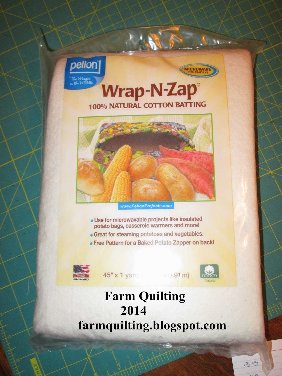 Wrap-N-Zap Cotton Batting