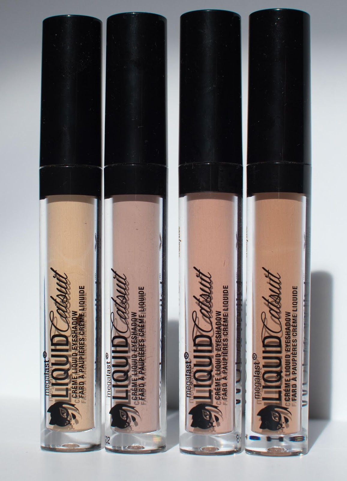 Wet N Wild MegaLast Liquid Catsuit Creme Eyeshadow Swatches and Review