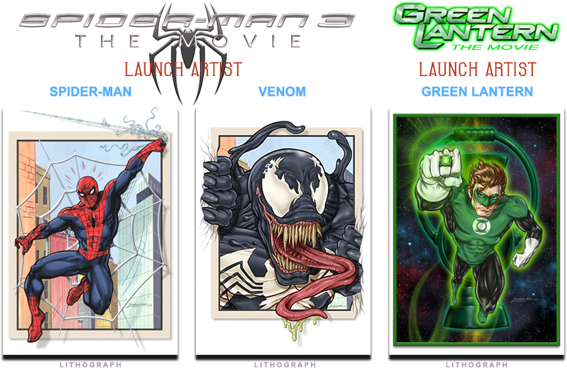 Spidey - Venom - Green Lantern