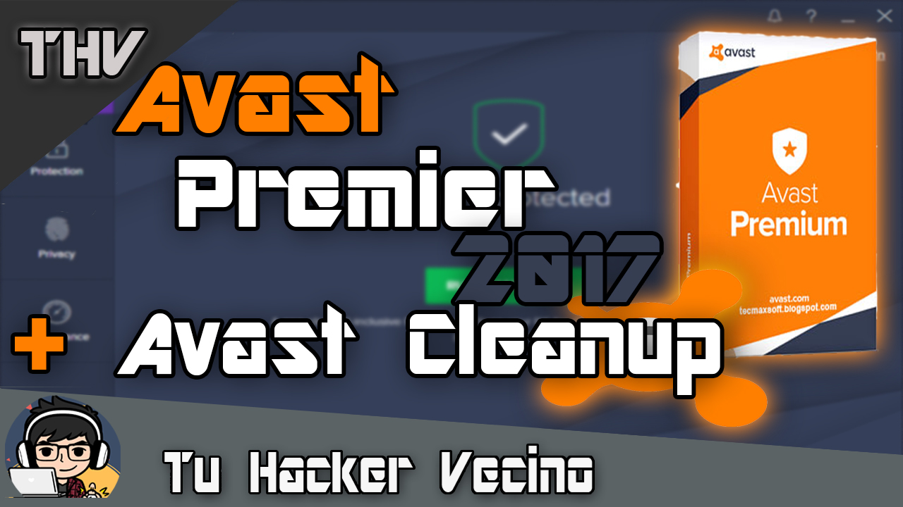 Avast Premier 2017 Ultima Version + Clean UP