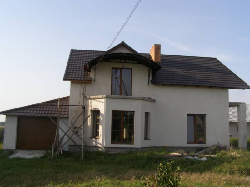 Houses in Ukraine New cottage in the Lviv region