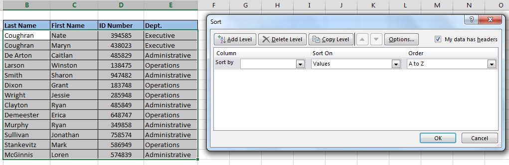Boston Excel Consulting: Extreme Filters & Sorting