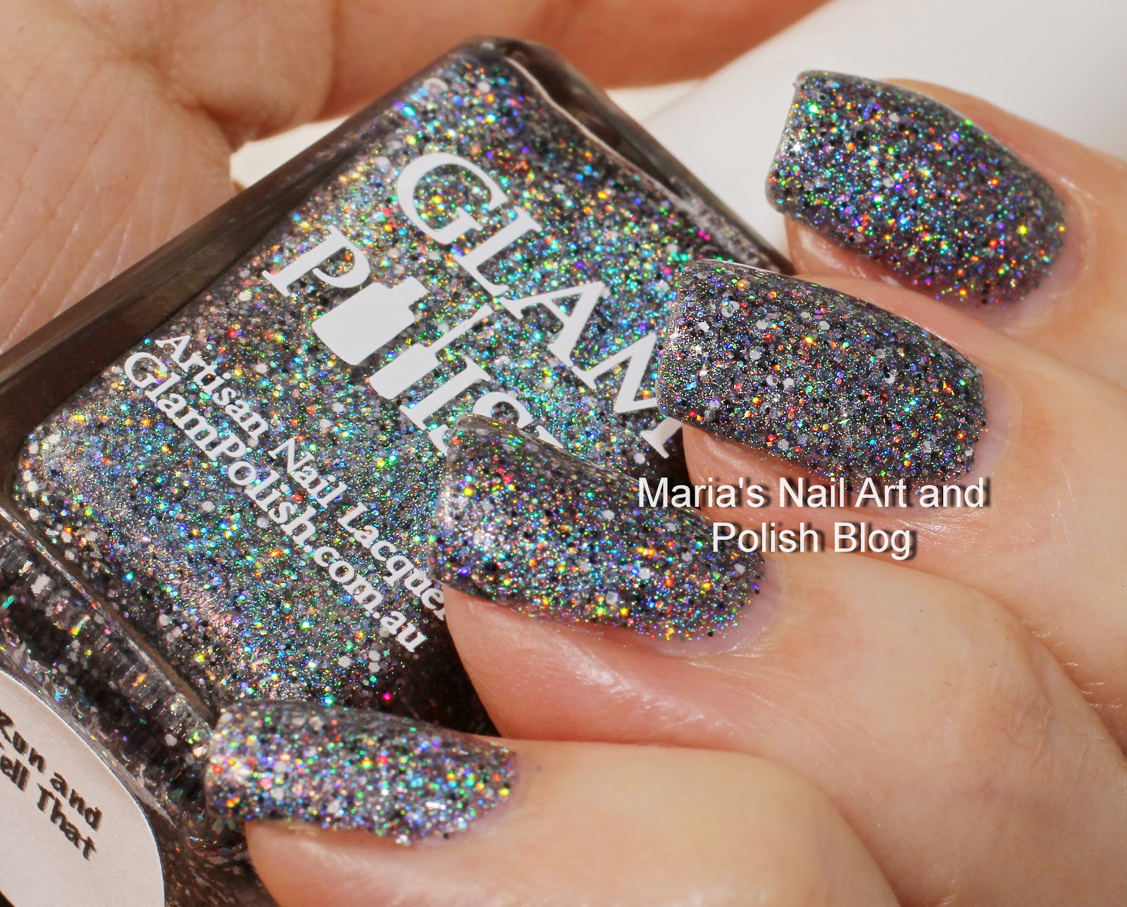 Marias Nail Art and Polish Blog Glam Polish Run An Tell That