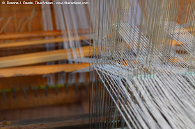 A FiberArtisan's Weaving Path: Doup Leno Setup Part 1 - Doup Threading