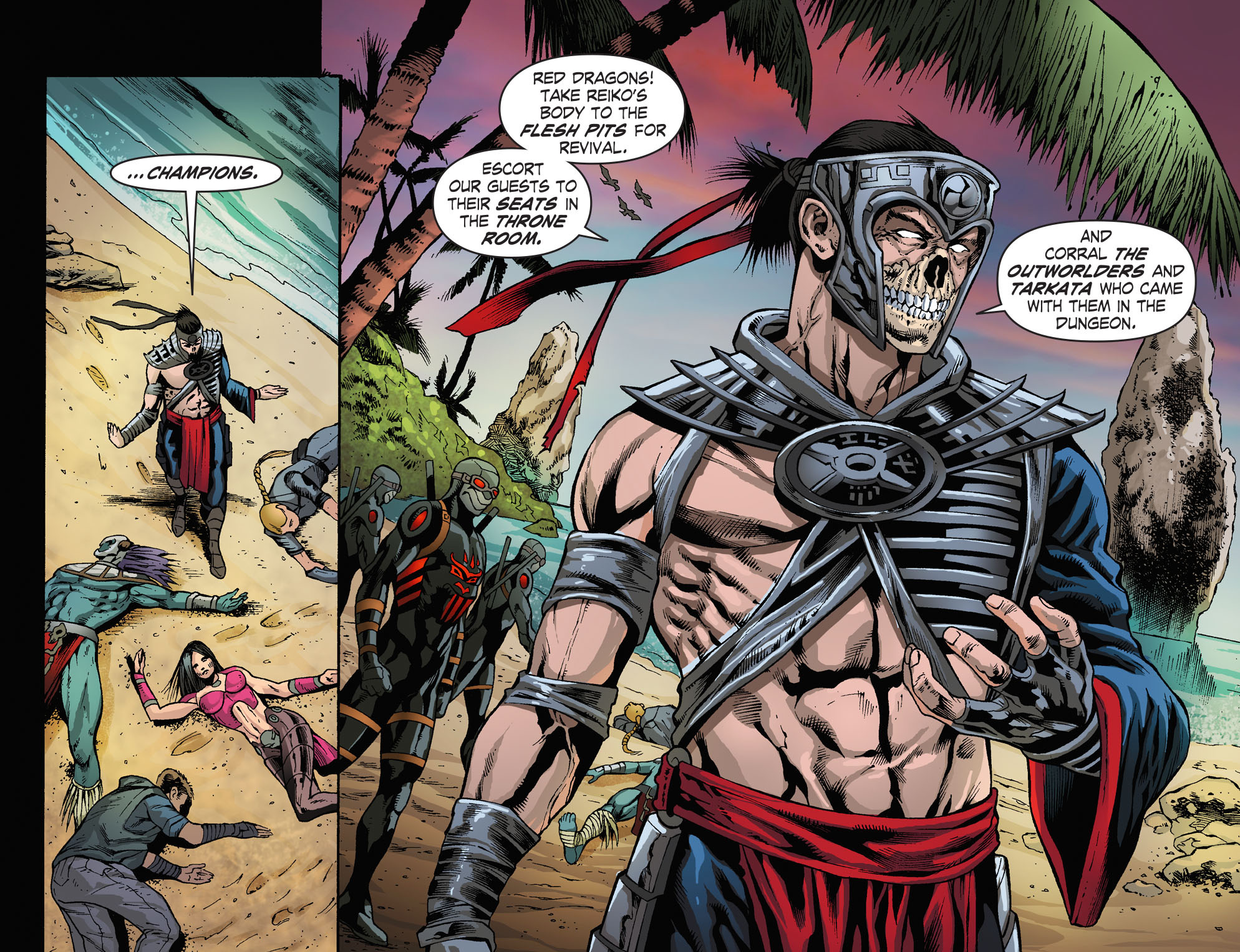 Read online Mortal Kombat X [I] comic -  Issue #28 - 6