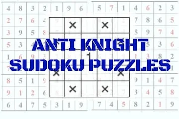 Anti Knight Sudoku Puzzles
