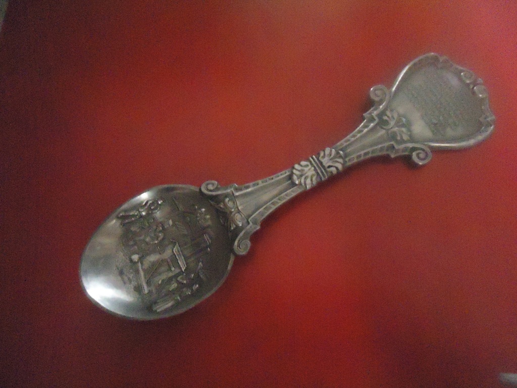 Fossils & Antiques Unusual collectors engraved German spoon