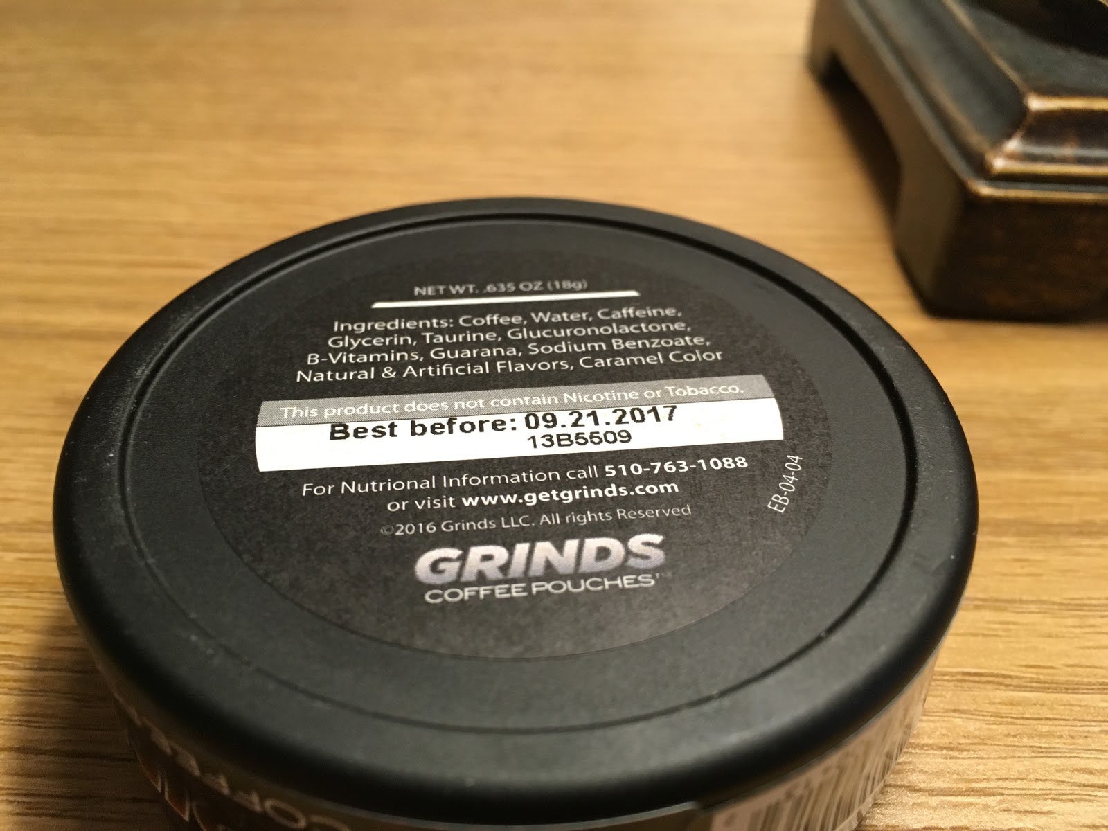 Best Coffee Dip Pouches / "Grinds Wintergreen" Coffee Pouches Dip