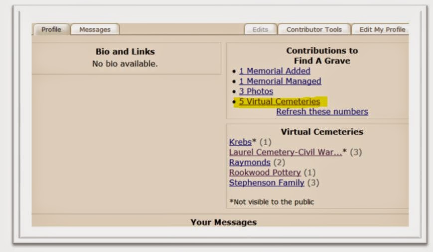 Hamilton County Genealogical Society Virtual Cemeteries on Find A Grave