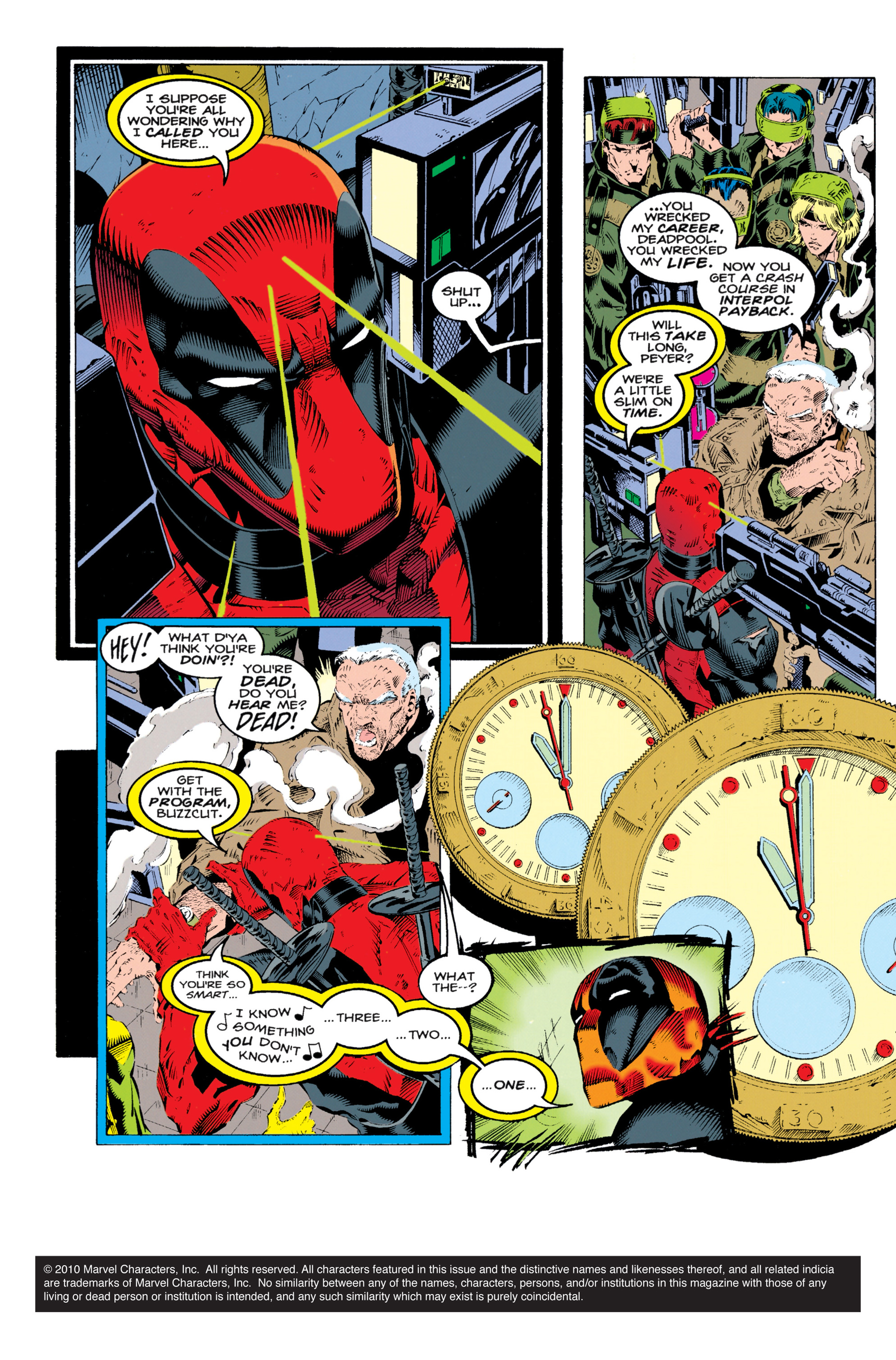 Marvel comic 1994 Details about   Deadpool #3 NM 
