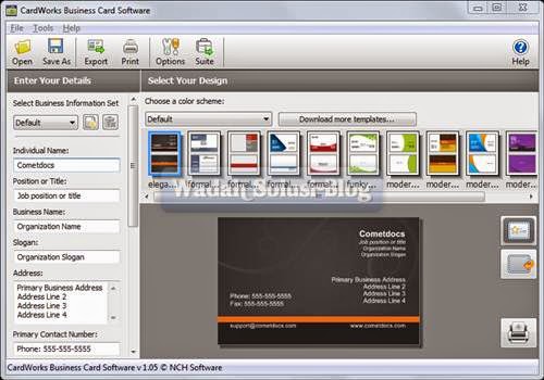 Software Desain Kartu Nama Software Desain Kartu Nama