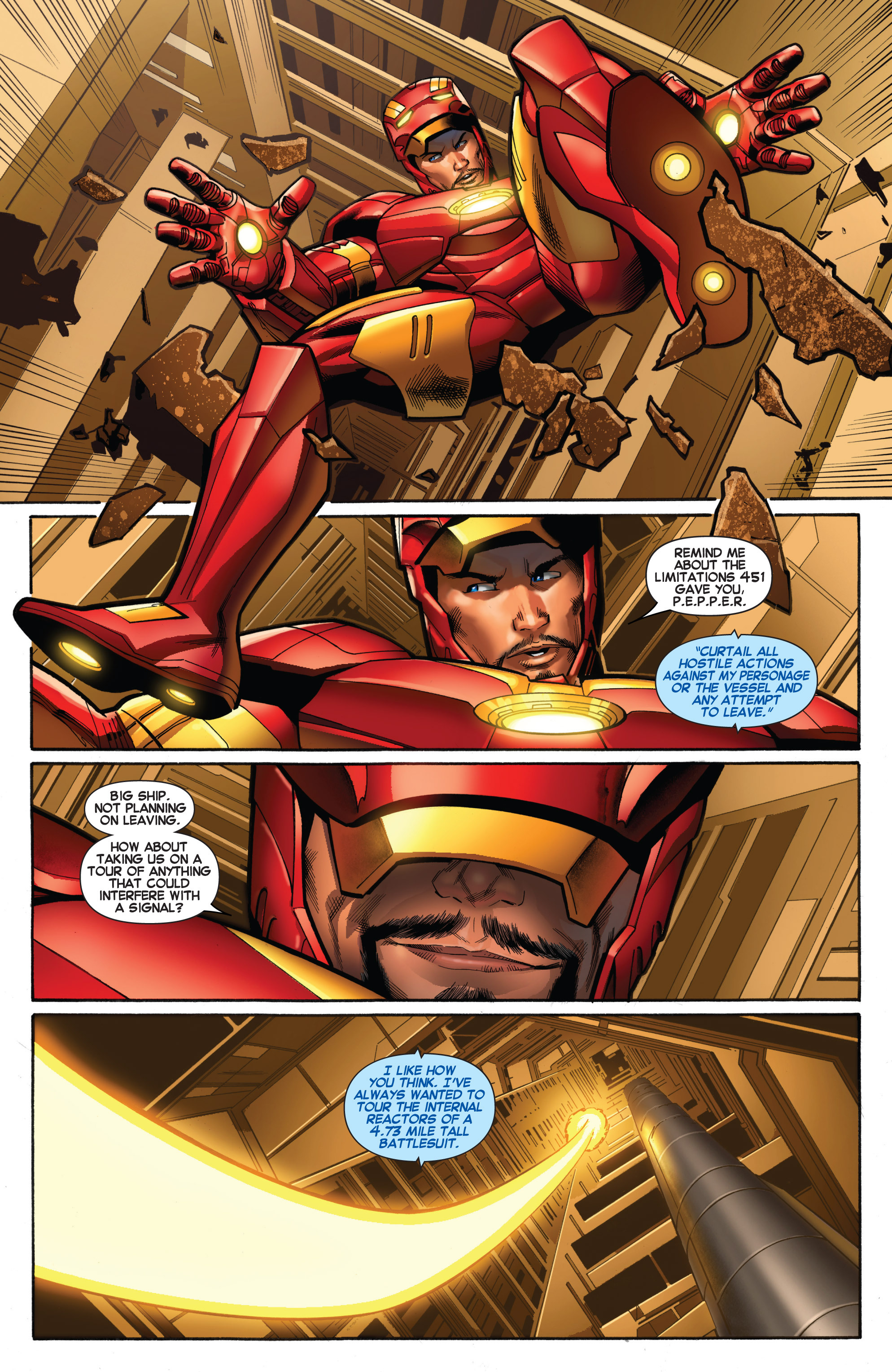 Read online Iron Man (2013) comic -  Issue #13 - 18