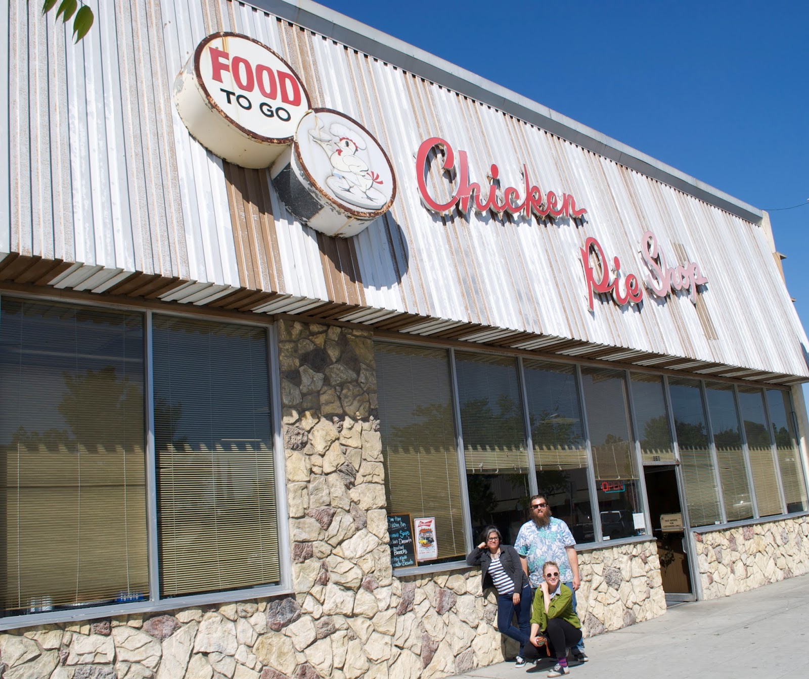 wacky tacky Chow Time Fresno's Chicken Pie Shop