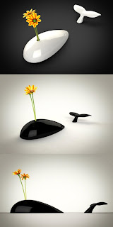 Diseño de floreros creativos e inusuales.
