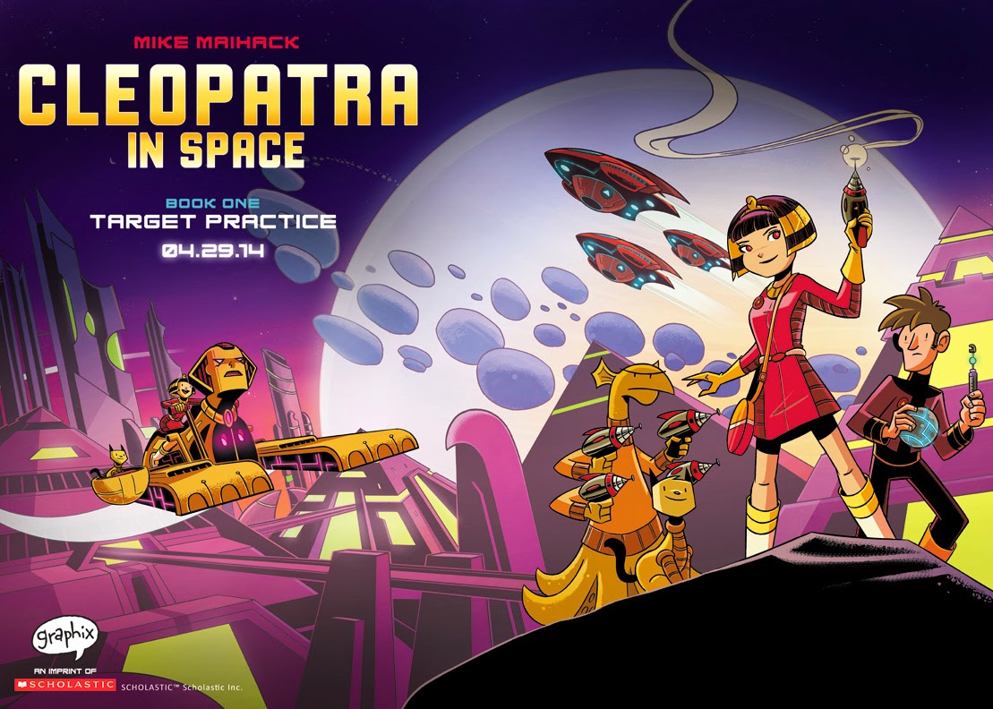 Cleopatra in Space Book One Target Practice, by Mike Maihack, 169 pp