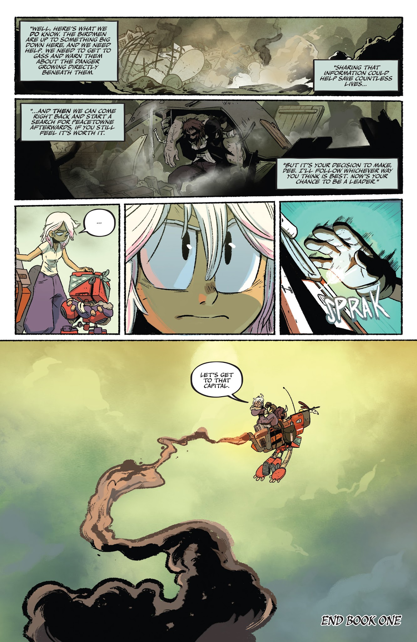 Read online Tyson Hesse's Diesel comic -  Issue #4 - 24