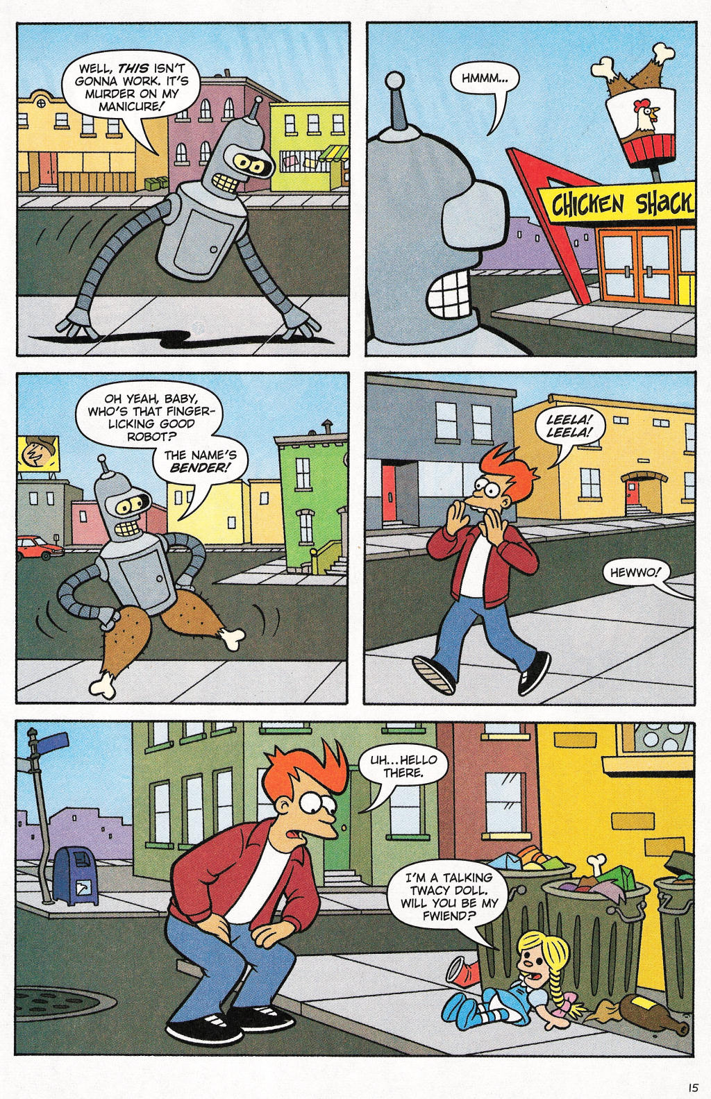 Read online Futurama Comics comic -  Issue #28 - 13
