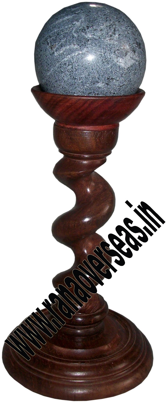 Rana Overseas Wooden Crystal Ball Stands