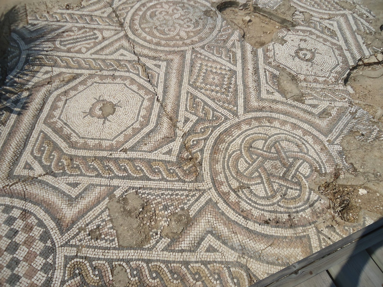 Византийская мозаика на полу