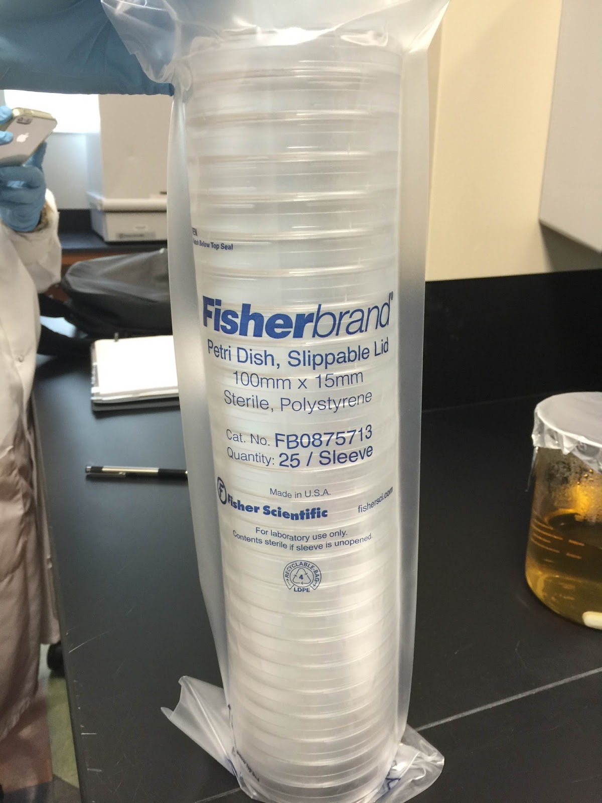 Lab 2 Media Prep and Autoclave, Plate Pouring