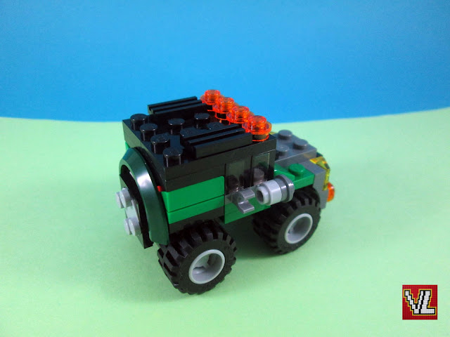 MOD Set LEGO Creator 31043 Chopper Transporter - Modelo 3 - Off Roader