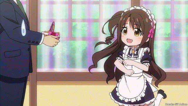 Joeschmo's Gears and Grounds: Omake Gif Anime - THE iDOLM@STER CINDERELLA  GIRLS Theater - Episode 14 - Anya Starry Eyes