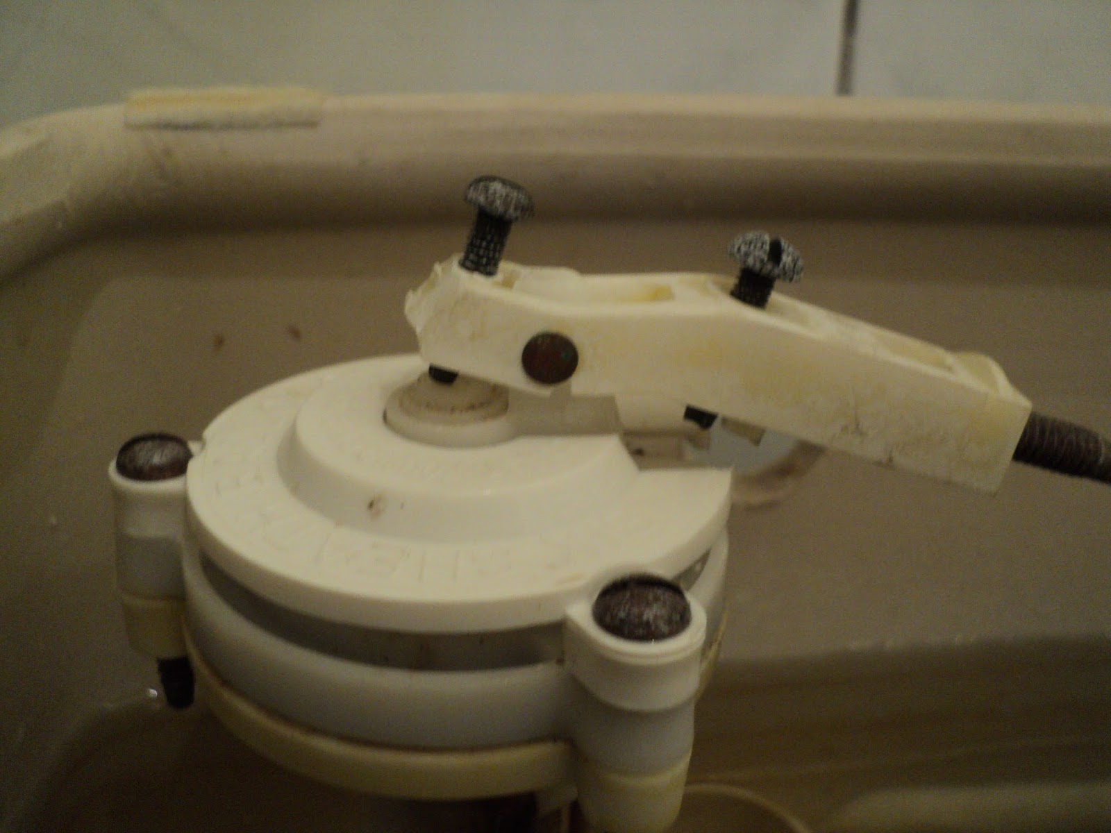 Rouge River OnePiece Toilet Won't Stop 'Filling' Broken