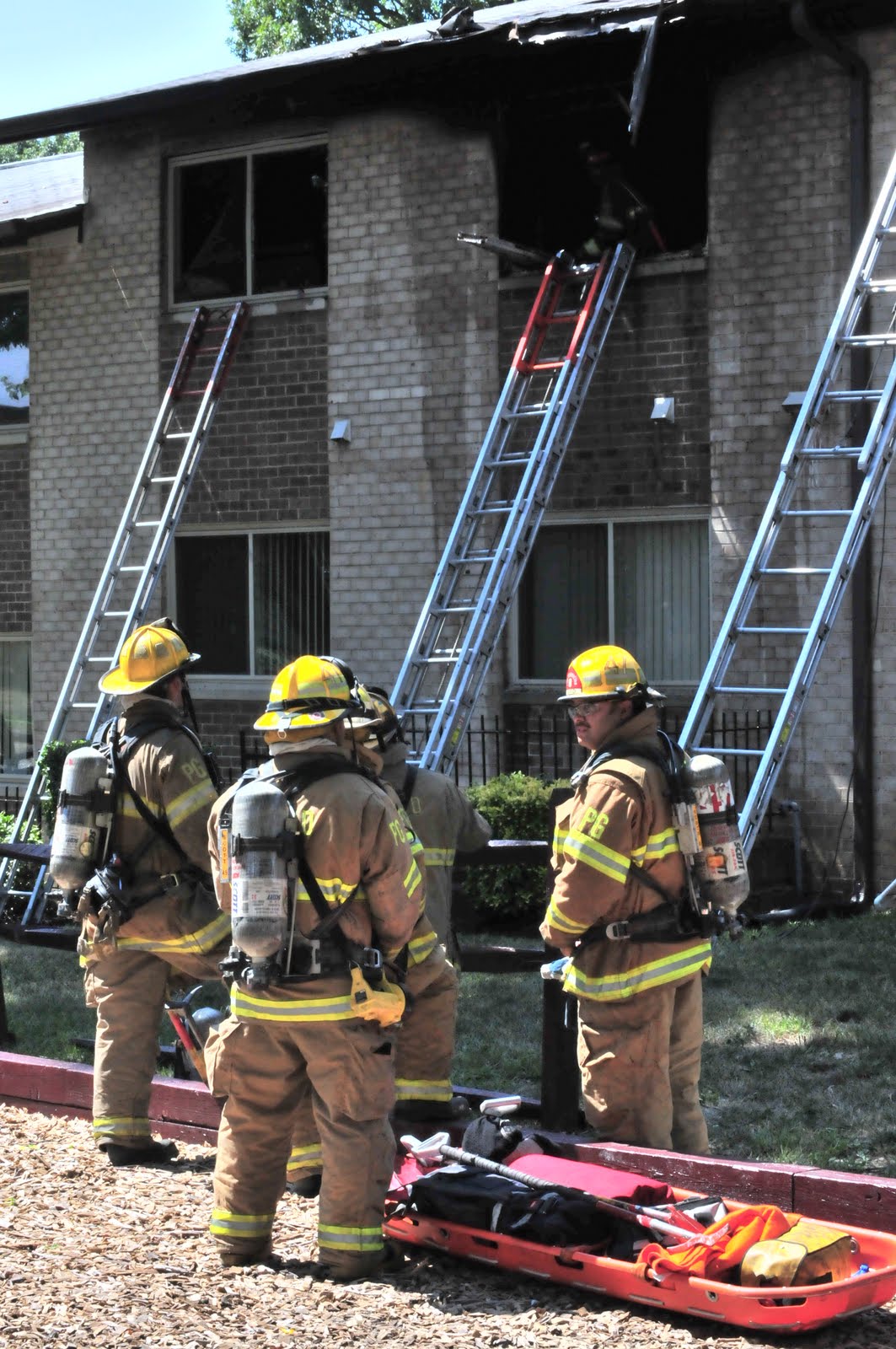 Oxon Hill Apartment Fire Iverson Street