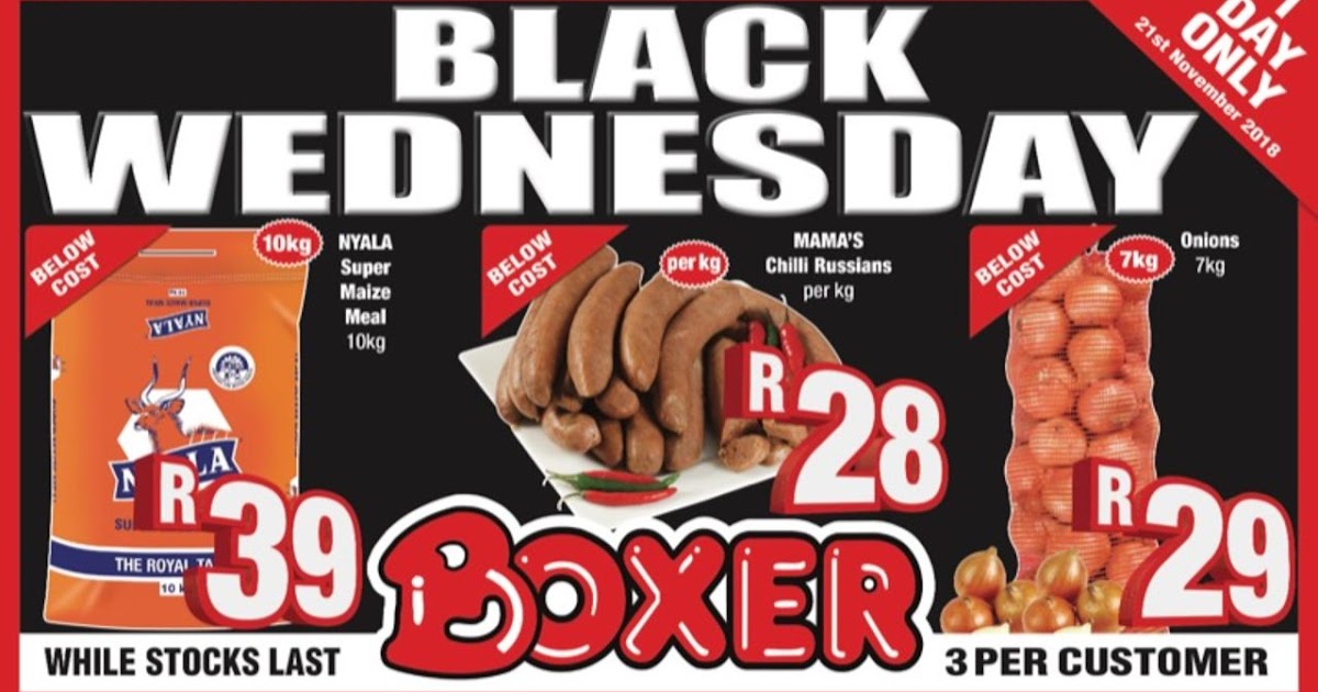 Boxer Black Friday Deals 2018 [Prices Revealed] BlackFriday