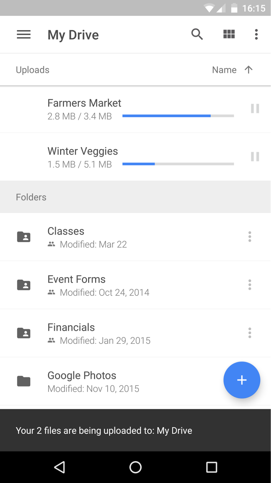 Google Drive::Appstore for Android