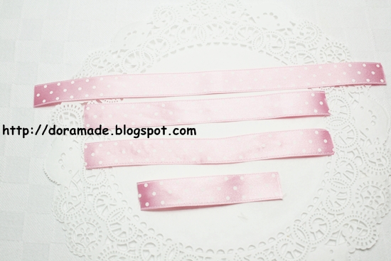 Dora's Handmade Crafts: [Handmade crafts][Handmade ribbon] How to make ...