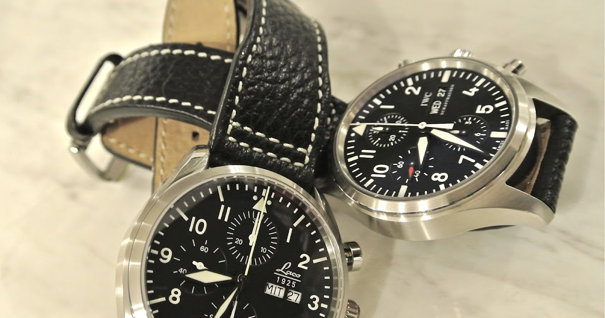 The Rogue Review Separated at Birth Laco Kiel and IWC Pilot